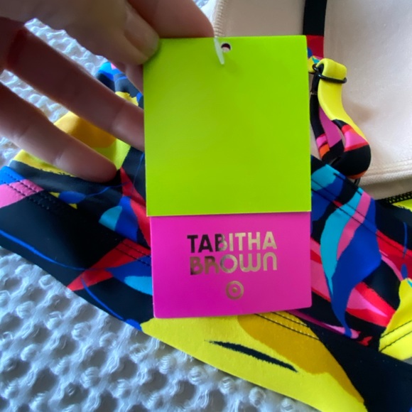 Tabitha Brown Swim | Tabitha Brown Nwt Multicolor Lemon Print. Size 3X - Picture 5 of 6